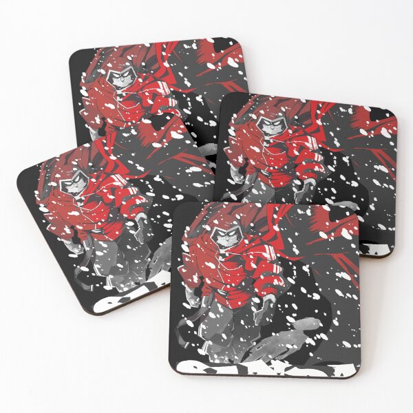 Item preview, Sanda – Epic Anime Santa Claus in the Snow | Red Cloak Christmas Art designed and sold by T-Chou.