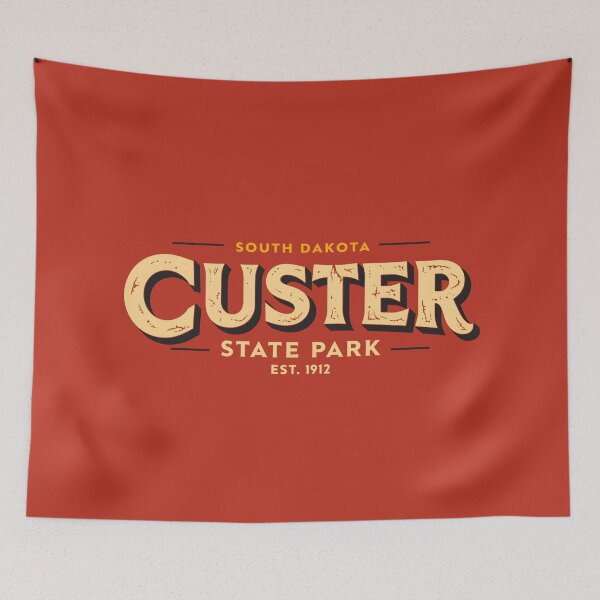 Item preview, Custer State Park - South Dakota  designed and sold by GoodOldVintage.
