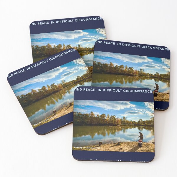 Item preview, Find Peace in Difficult Circumstances lake designed and sold by EZ4UDesign.