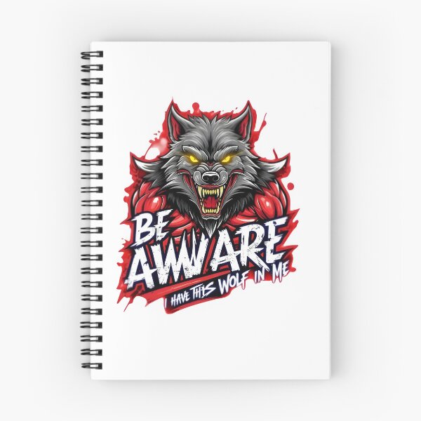 Item preview, Ferocious Werewolf Warning - Primal Power Design designed and sold by SalahuTheBoss.