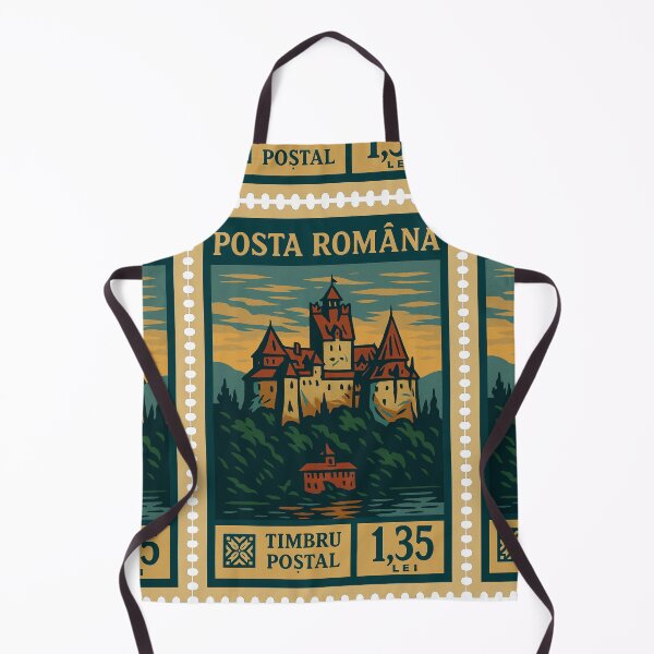 Item preview, Vintage Romanian Postage Stamp – Bran Castle designed and sold by Travellerz.