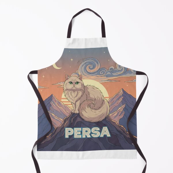 Item preview, Diseño de razas de gatos persa lindos de anime retro designed and sold by ANIMEX00.