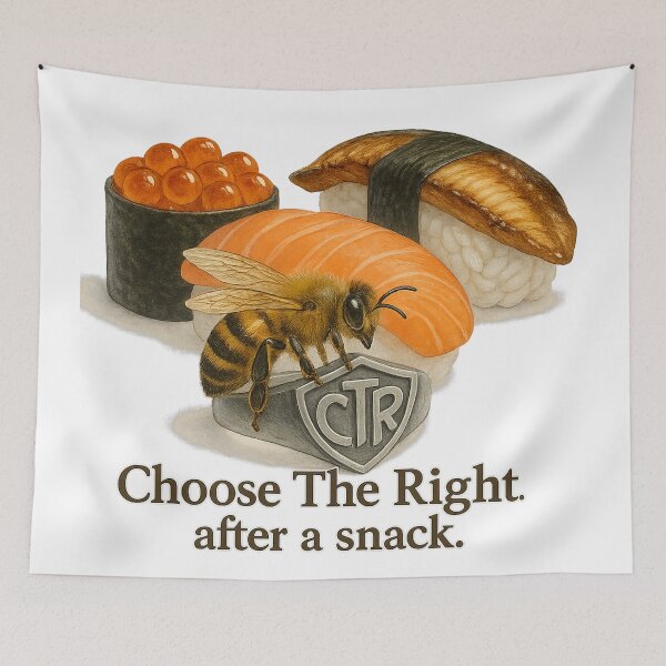 Item preview, Choose the Right. After a snack. designed and sold by thehaywirehoney.