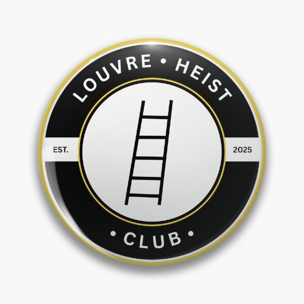 Item preview, louvre heist club! designed and sold by dauntlesgrenade.
