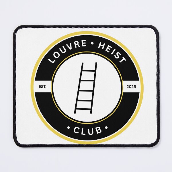 Item preview, louvre heist club! designed and sold by dauntlesgrenade.