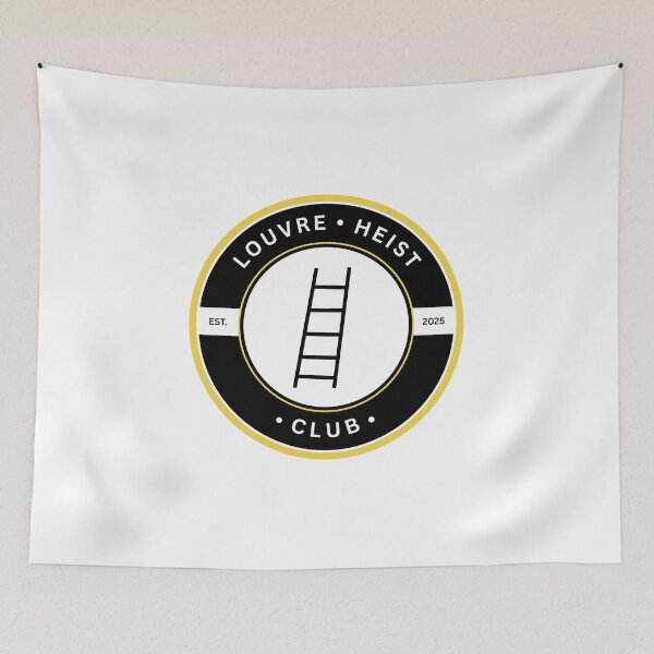 Item preview, louvre heist club! designed and sold by dauntlesgrenade.