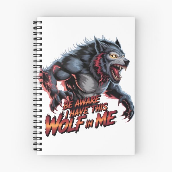 Item preview, Aggressive Wolf Spirit - Motivational Growl designed and sold by SalahuTheBoss.