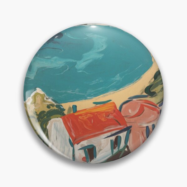 Item preview, Corsica Travel Art | Vintage French Coastline  designed and sold by CARRAANN.