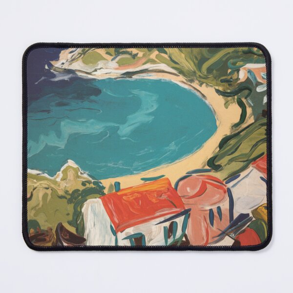Item preview, Corsica Travel Art | Vintage French Coastline  designed and sold by CARRAANN.