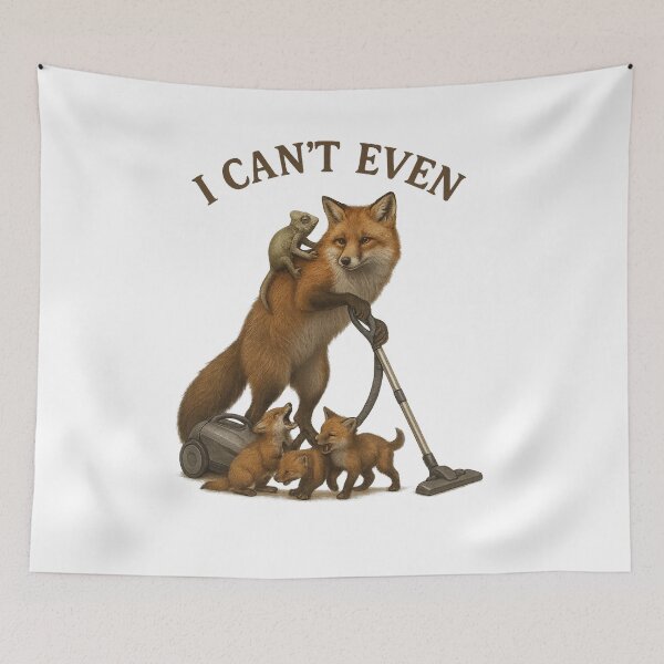 Item preview, Fox Mom "I Can't Even" designed and sold by thehaywirehoney.