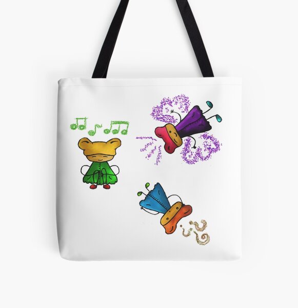 Cute cartoon All Over Print Tote Bag