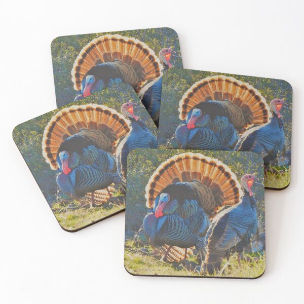 Item preview, A Wild Tom Turkey and Hen designed and sold by Wonders Of Paradise.