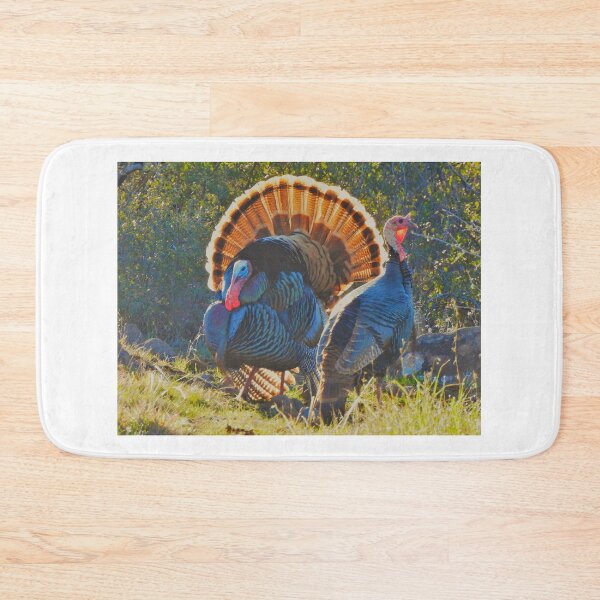 Item preview, A Wild Tom Turkey and Hen designed and sold by Wonders Of Paradise.