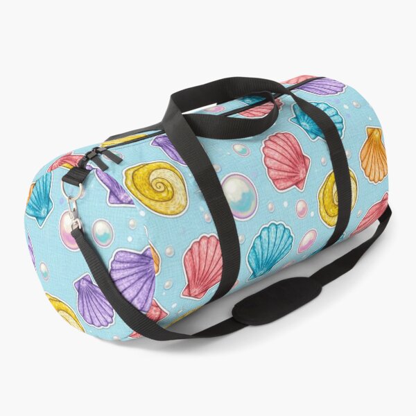 Item preview, Seashells Pattern Mermaid Watercolor Pastel Summer designed and sold by JOSTH.