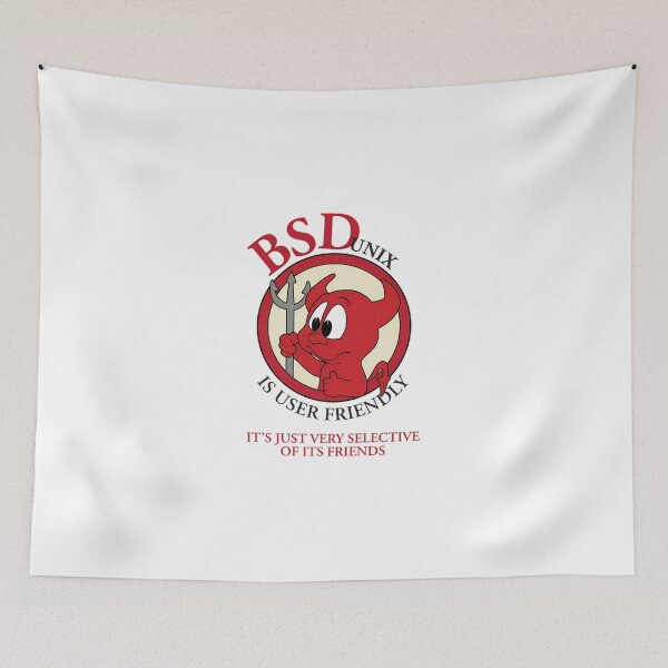 Item preview, Bsd-Unix-Is-User-Friendly...Its-Just-Very-Selective-Of-Its-Friends designed and sold by DovieBahringer.