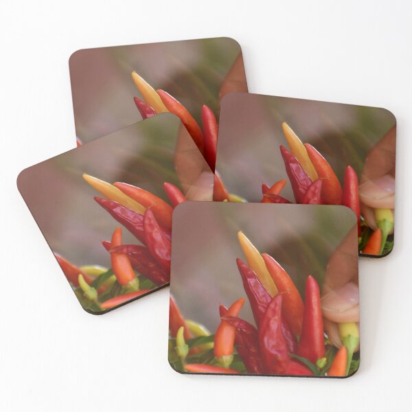 Item preview, Ripe chili peppers being picked. designed and sold by FoxGlove5.