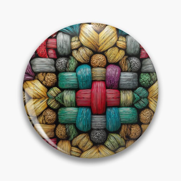 Item preview, Colorful Yarn Mandala designed and sold by JPugliese.