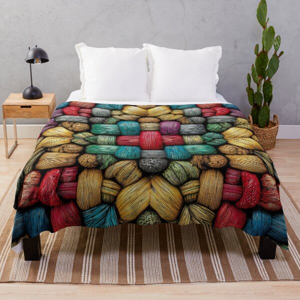 Item preview, Colorful Yarn Mandala designed and sold by JPugliese.