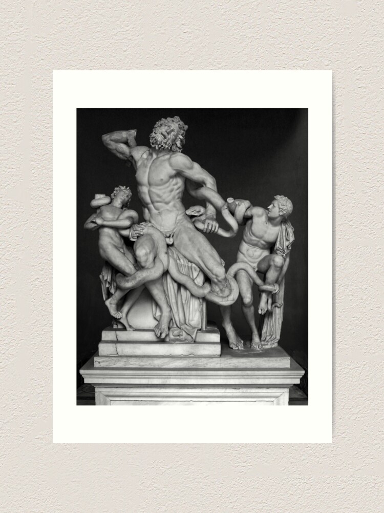 "Laocoon Ancient Greek Statue" Art Print for Sale by GregorDyer Redbubble