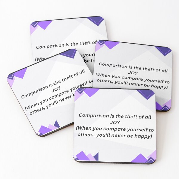 Item preview, Never Compare Yourself  designed and sold by MrsPeterson2021.