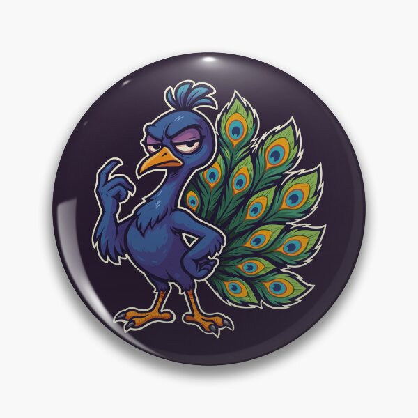 Item preview, Vain Peacock designed and sold by Ghost on Toast.