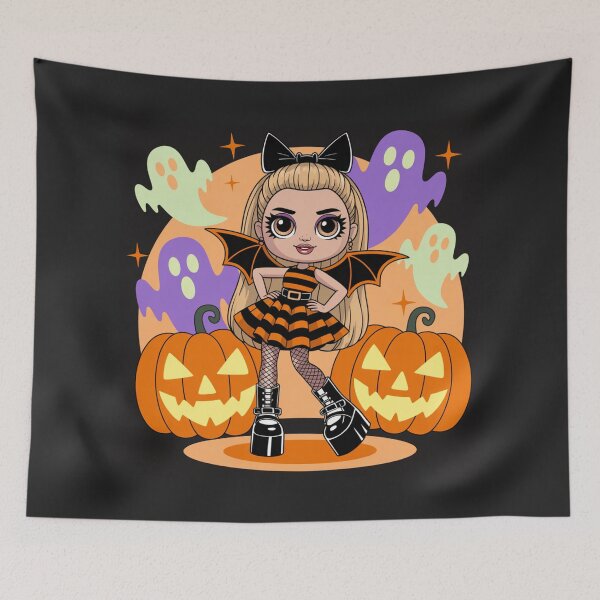 Item preview, ORANGE SPOOKY BRATZ designed and sold by Graphics By Nyy.