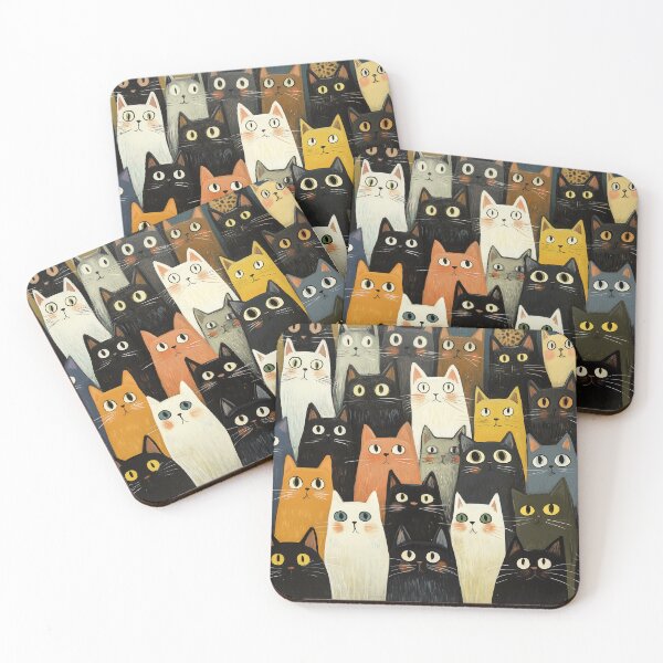 Item preview, A clowder of cats designed and sold by Roberts Birze.