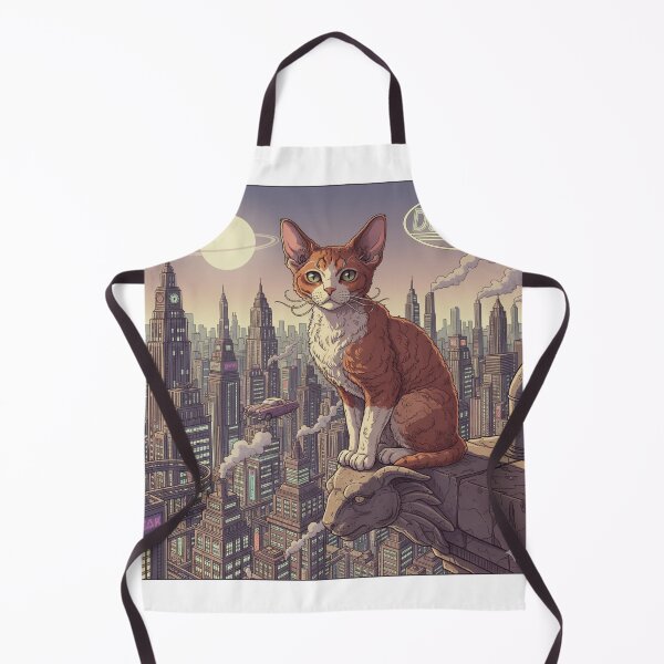 Item preview, Retro Anime Cat Cute Devon Rex Cat Breeds Design designed and sold by ANIMEX00.