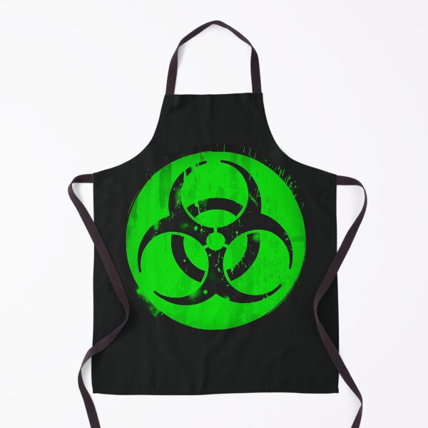 Item preview, Green Biohazard Symbol Toxic Grunge Warning Design designed and sold by Parkerzz.