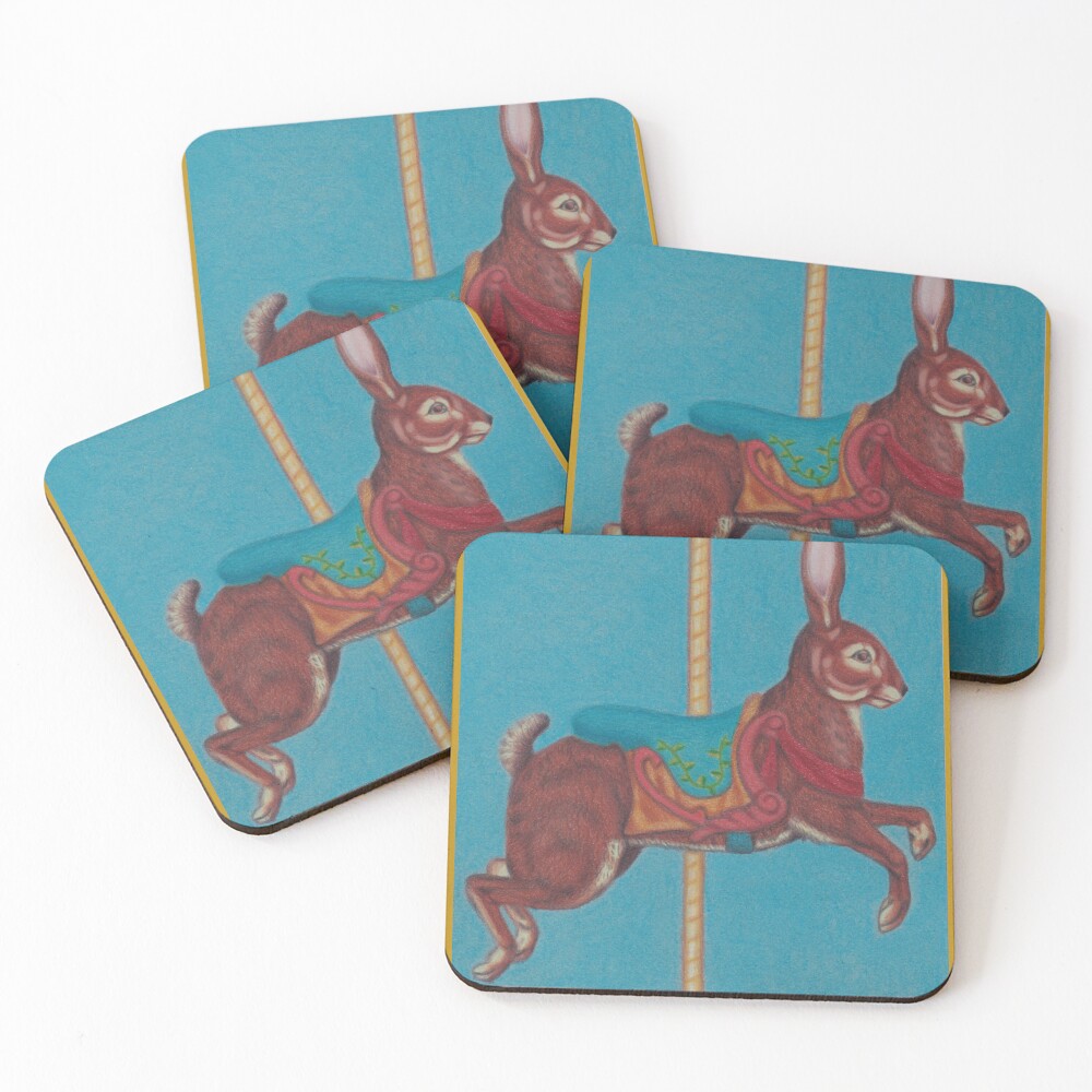 Item preview, Coasters (Set of 4) designed and sold by peppercorncraft.