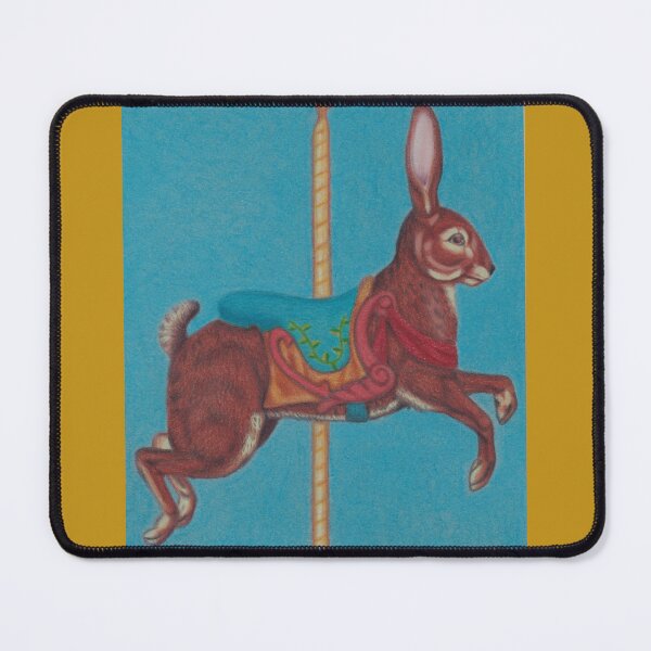 Item preview, Carousel Rabbit designed and sold by peppercorncraft.