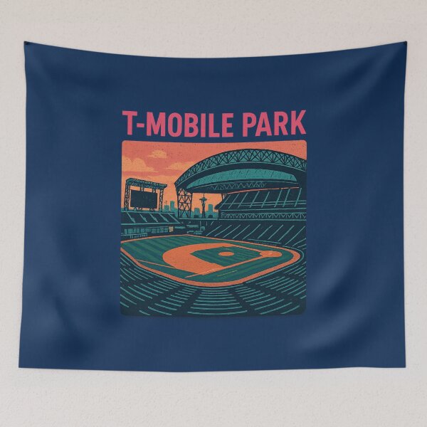 Item preview, T-Mobile Park Seattle Skyline  designed and sold by getpressedshirt.