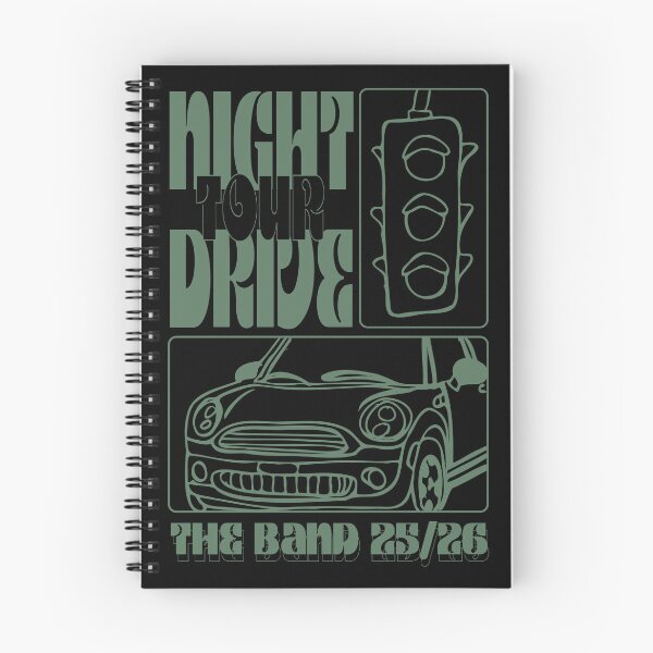 Item preview, The Band 25/26 Night Drive Tour - Green designed and sold by Harriet Adeney Designs .