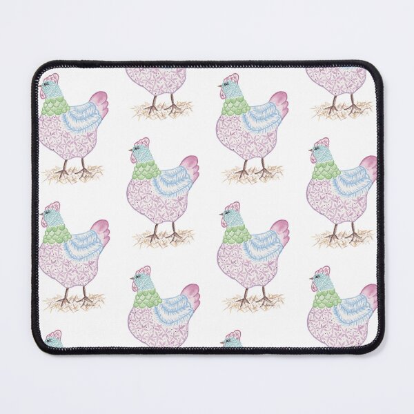Item preview, Flora The Hen 2 designed and sold by Kirsten Robinson Art.