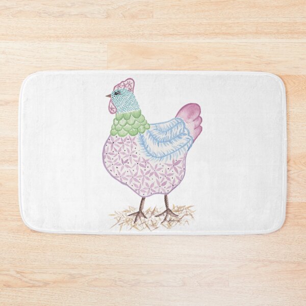 Item preview, Flora The Hen 2 designed and sold by Kirsten Robinson Art.