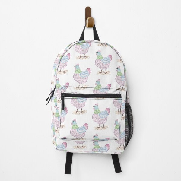 Item preview, Flora The Hen 2 designed and sold by Kirsten Robinson Art.