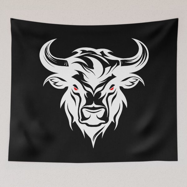 Item preview, Bull Head - White designed and sold by Laymela Underground.