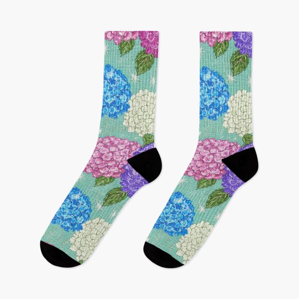 Item preview, Flowers Hydrangea Pattern Garden Watercolor Shabby Chic Summer designed and sold by JOSTH.