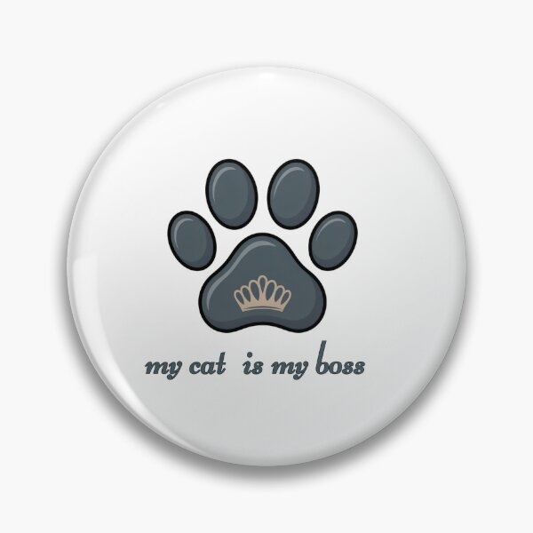 Item preview, 'My Boss Has Paws Apparel | National Cat Day October 29th Funny Cat Lover T-Shirt Gift' designed and sold by Clothesbest.