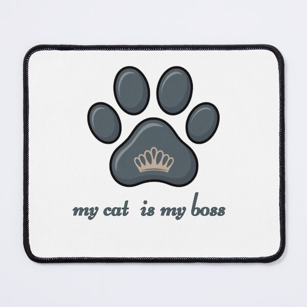Item preview, 'My Boss Has Paws Apparel | National Cat Day October 29th Funny Cat Lover T-Shirt Gift' designed and sold by Clothesbest.