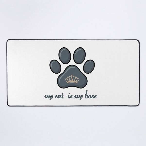 Item preview, 'My Boss Has Paws Apparel | National Cat Day October 29th Funny Cat Lover T-Shirt Gift' designed and sold by Clothesbest.