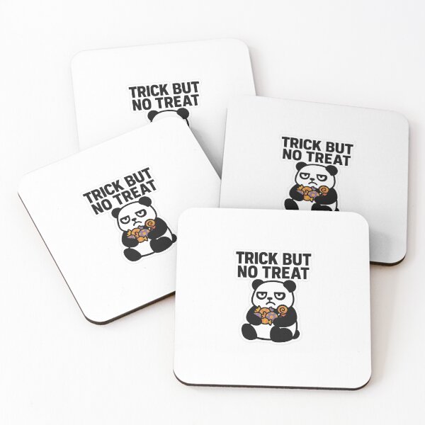 Item preview, Trick But No Treat - Candy Panda Halloween Sticker designed and sold by NoGiftPandaShop.