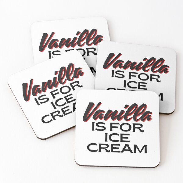 Item preview, Vanilla Ice Cream - Black designed and sold by Laymela Fet Shop.