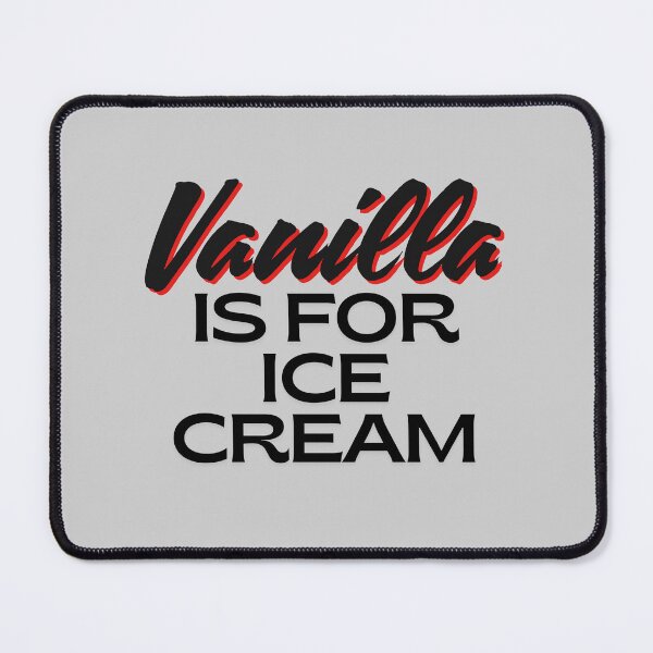 Item preview, Vanilla Ice Cream - Black designed and sold by Laymela Fet Shop.