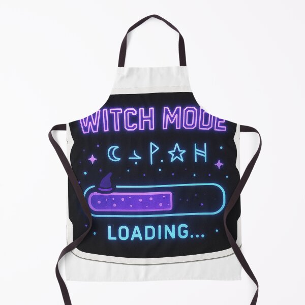 Item preview, Witch Mode Loading Sticker – Gamer Witch Aesthetic designed and sold by NitkiStudio.