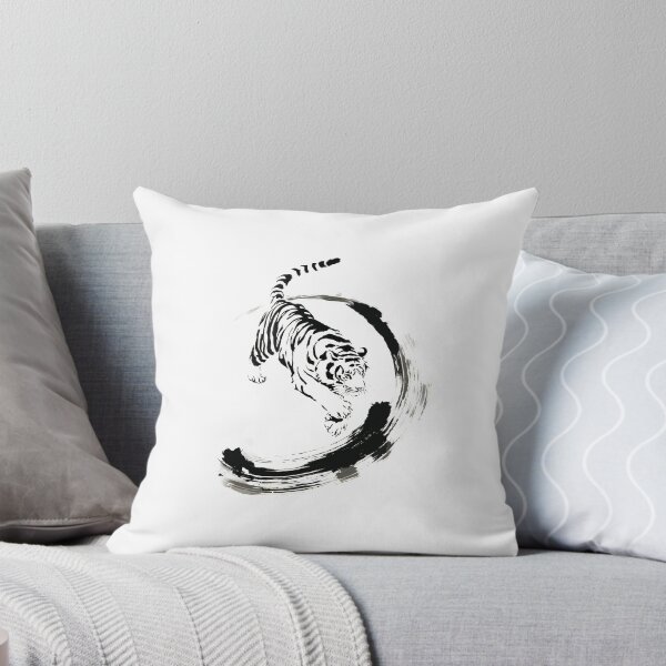 Item preview, Brushstroke Tiger 1 designed and sold by FlaskLab.