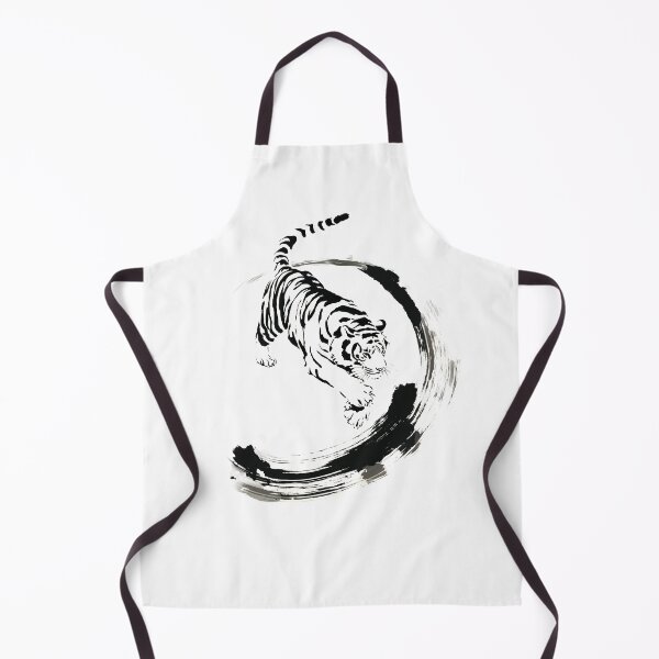 Item preview, Brushstroke Tiger 1 designed and sold by FlaskLab.