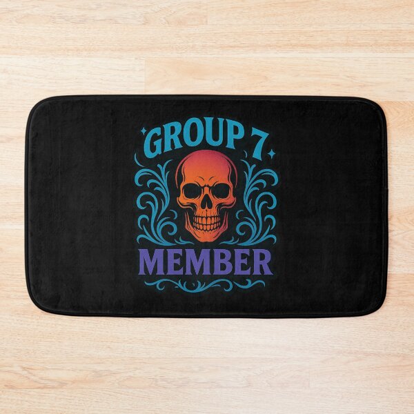 Item preview, Group 7 Member – Exclusive Elite Skull designed and sold by getpressedshirt.