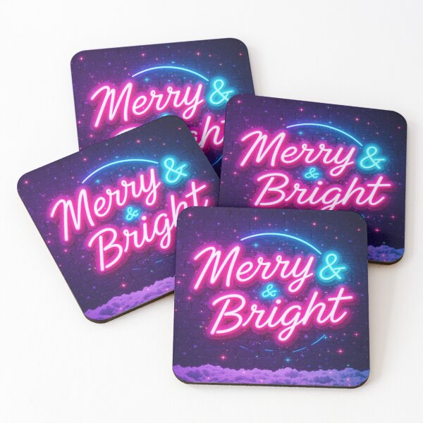 Item preview, Merry and Bright Neon Sign designed and sold by InezPhotography.