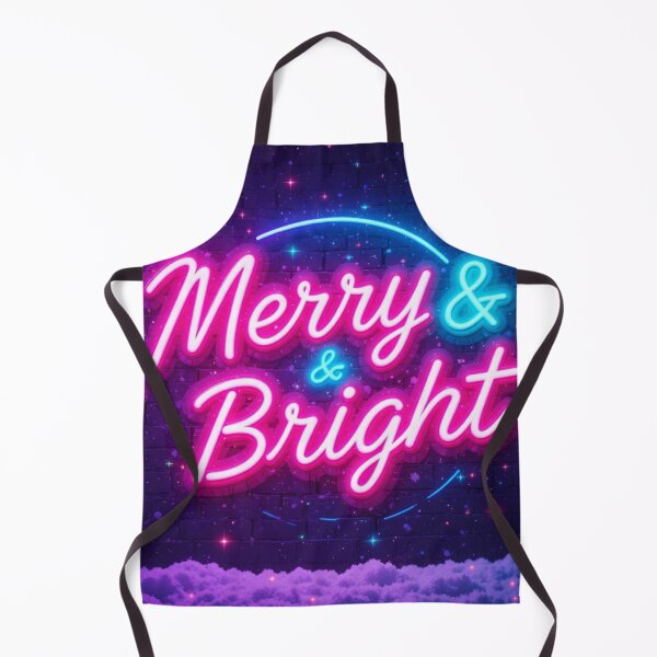 Item preview, Merry and Bright Neon Sign designed and sold by InezPhotography.